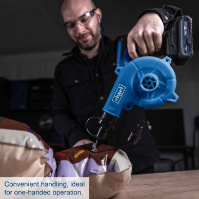 Akumuliatorinis dirbtuvių pūstuvas C-WBL180-X – SET S, Scheppach 4