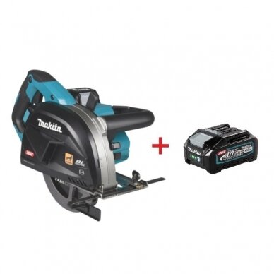 Akumuliatorinis diskinis metalo pjūklas Makita CS002GZ, 40V + DOVANA BL4040 Akumuliatorinis diskinis metalo pjūklas Makita CS002GZ, 40V + DOVANA BL4040
