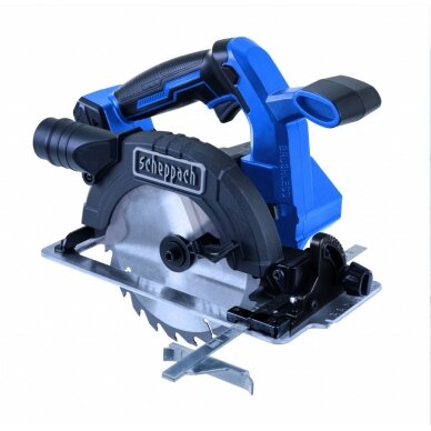 Akumuliatorinis diskinis pjūklas BC-HCS165-X 20V, korpusas, Scheppach 1 Akumuliatorinis diskinis pjūklas BC-HCS165-X 20V, korpusas, Scheppach 1