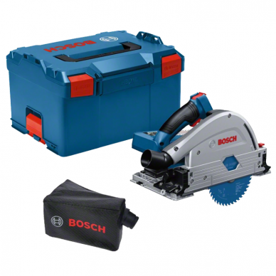 Akumuliatorinis diskinis pjūklas Bosch GKT 18V-52 GC, 18 V, (be akum. ir krov.), professional Akumuliatorinis diskinis pjūklas Bosch GKT 18V-52 GC, 18 V, (be akum. ir krov.), professional