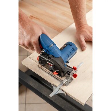 Akumuliatorinis diskinis pjūklas DEDRA DED7336, 12V, 85mm, Maus12 2