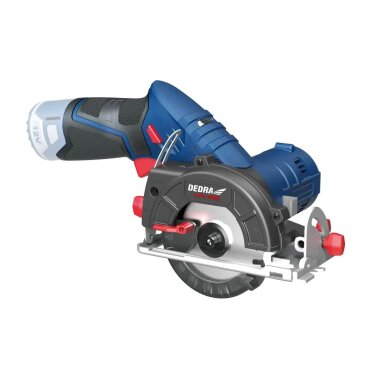 Akumuliatorinis diskinis pjūklas DEDRA DED7336, 12V, 85mm, Maus12 Akumuliatorinis diskinis pjūklas DEDRA DED7336, 12V, 85mm, Maus12