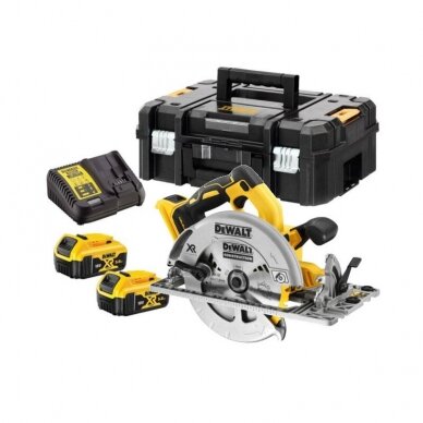 Akumuliatorinis diskinis pjūklas Dewalt DCS572P2, 18V Akumuliatorinis diskinis pjūklas Dewalt DCS572P2, 18V