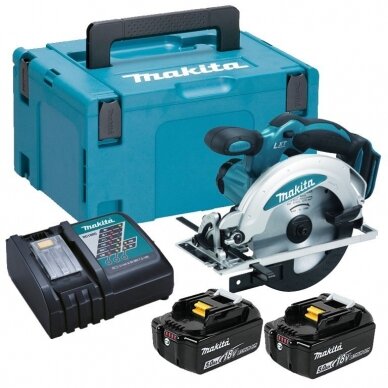 Akumuliatorinis diskinis pjūklas Makita DSS610RTJ, 18V Li-ion Akumuliatorinis diskinis pjūklas Makita DSS610RTJ, 18V Li-ion