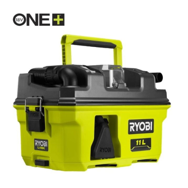 Akumuliatorinis drėgno ir sauso valymo dulkių siurblys Ryobi RV1811-0, 18V, (be akum. ir  krov.) Akumuliatorinis drėgno ir sauso valymo dulkių siurblys Ryobi RV1811-0, 18V, (be akum. ir  krov.)