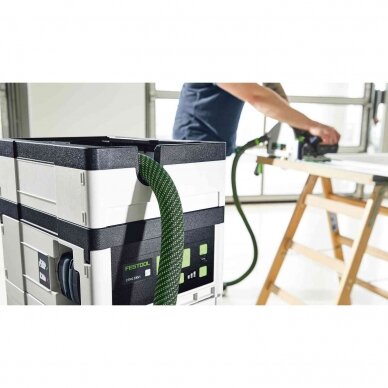 Akumuliatorinis dulkių siurblys CLEANTEC Festool CTLC SYS I-Basic, 2 x 18 V, (be akum. ir krov.) (576936) 3 Akumuliatorinis dulkių siurblys CLEANTEC Festool CTLC SYS I-Basic, 2 x 18 V, (be akum. ir krov.) (576936) 3