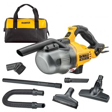 Akumuliatorinis dulkių siurblys DeWalt DCV501LN-XJ, 18V (be akum. ir krov.) Akumuliatorinis dulkių siurblys DeWalt DCV501LN-XJ, 18V (be akum. ir krov.)