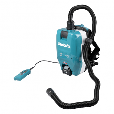 Akumuliatorinis dulkių siurblys (kuprinė) Makita VC009GZ01, 40 V, (be akum. ir krov.) Akumuliatorinis dulkių siurblys (kuprinė) Makita VC009GZ01, 40 V, (be akum. ir krov.)