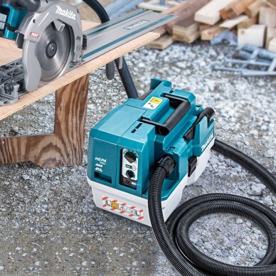Akumuliatorinis dulkių siurblys Makita VC013GLZ, 40Vmax (be akum. ir krov.) 1