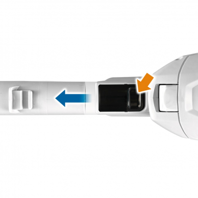 Akumuliatorinis dulkių siurblys Makita CL002GZ07, 40 V, (be akum. ir krov.) 1 Akumuliatorinis dulkių siurblys Makita CL002GZ07, 40 V, (be akum. ir krov.) 1