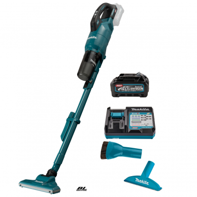 Akumuliatorinis dulkių siurblys Makita CL003GD102, 40 V max, 2,5 Ah Akumuliatorinis dulkių siurblys Makita CL003GD102, 40 V max, 2,5 Ah