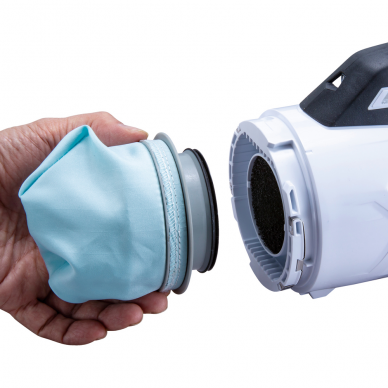 Akumuliatorinis dulkių siurblys Makita CL003GD203, 40 V max, 2x2,5 Ah 3 Akumuliatorinis dulkių siurblys Makita CL003GD203, 40 V max, 2x2,5 Ah 3