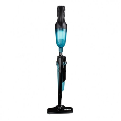 Akumuliatorinis dulkių siurblys Makita DCL180ZCB su cikloniniu priedu, 18V Li-ion, be akumuliatorių ir kroviklio 1 Akumuliatorinis dulkių siurblys Makita DCL180ZCB su cikloniniu priedu, 18V Li-ion, be akumuliatorių ir kroviklio 1