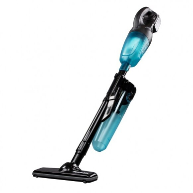 Akumuliatorinis dulkių siurblys Makita DCL180ZCB su cikloniniu priedu, 18V Li-ion, be akumuliatorių ir kroviklio Akumuliatorinis dulkių siurblys Makita DCL180ZCB su cikloniniu priedu, 18V Li-ion, be akumuliatorių ir kroviklio