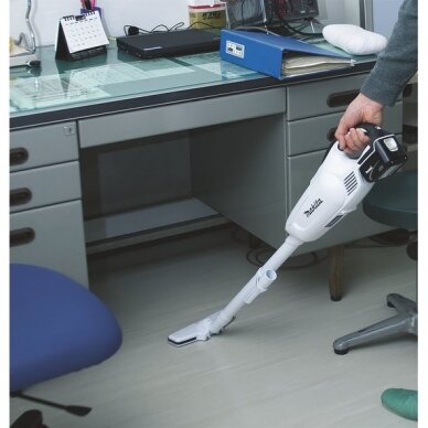 Akumuliatorinis dulkių siurblys Makita DCL180ZW, 18V Li-ion 1 Akumuliatorinis dulkių siurblys Makita DCL180ZW, 18V Li-ion 1