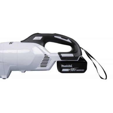 Akumuliatorinis dulkių siurblys MAKITA DCL286FZW, 18 V (be akum. ir krov.) 3 Akumuliatorinis dulkių siurblys MAKITA DCL286FZW, 18 V (be akum. ir krov.) 3