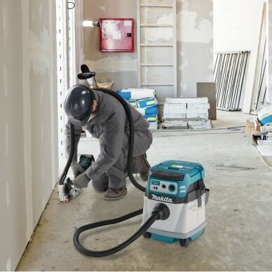 Akumuliatorinis dulkių siurblys Makita DVC154LZ, 2x18V Li-ion 1 Akumuliatorinis dulkių siurblys Makita DVC154LZ, 2x18V Li-ion 1