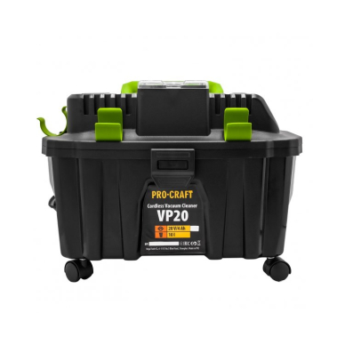 Akumuliatorinis dulkių siurblys ProCraft VP20, 20 V (be akum. ir krov.) Akumuliatorinis dulkių siurblys ProCraft VP20, 20 V (be akum. ir krov.)
