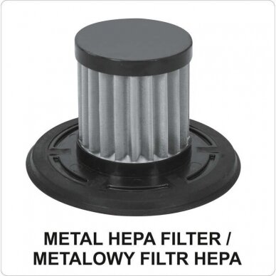 Akumuliatorinis automobilinis dulkių siurblys Sthor 82970, 100W 5 Akumuliatorinis automobilinis dulkių siurblys Sthor 82970, 100W 5