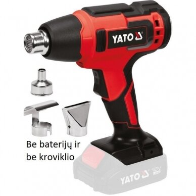 Akumuliatorinis fenas Yato YT-82285, 18V Akumuliatorinis fenas Yato YT-82285, 18V