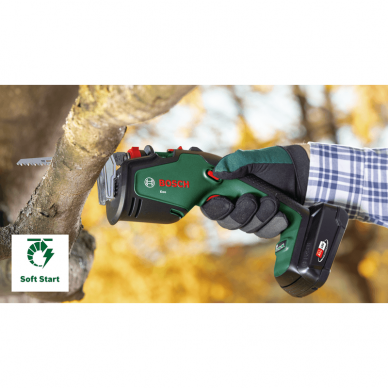 Akumuliatorinis genėjimo pjūklas Bosch KEO 18 LI, 18 V, (be akum. ir krov.) 3 Akumuliatorinis genėjimo pjūklas Bosch KEO 18 LI, 18 V, (be akum. ir krov.) 3