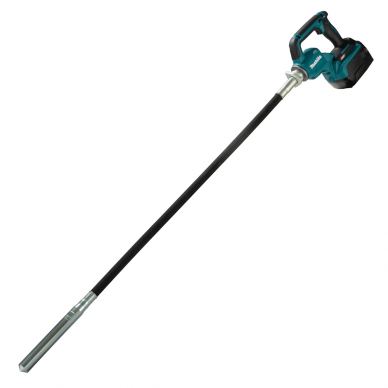 Akumuliatorinis giluminis vibratorius Makita VR003GZ, 40 V max, (be akum. ir krov.) Akumuliatorinis giluminis vibratorius Makita VR003GZ, 40 V max, (be akum. ir krov.)