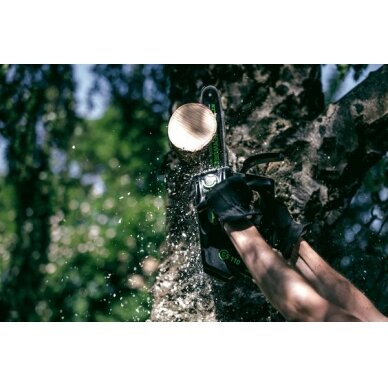 Akumuliatorinis grandininis pjūklas Greenworks GD40TCS 40 V, 10", 1/4", 58DL, (tik įrankis) 1 Akumuliatorinis grandininis pjūklas Greenworks GD40TCS 40 V, 10", 1/4", 58DL, (tik įrankis) 1