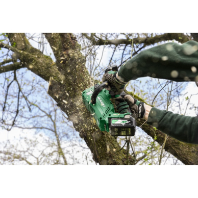 Akumuliatorinis grandininis pjūklas HiKOKI CS3630DC, 36 V (be akum. ir krov.) 5 Akumuliatorinis grandininis pjūklas HiKOKI CS3630DC, 36 V (be akum. ir krov.) 5