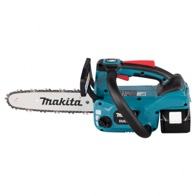 Akumuliatorinis grandininis pjūklas Makita DUC254RTE, 18 V, 2x5,0 Ah, 25 cm 4 Akumuliatorinis grandininis pjūklas Makita DUC254RTE, 18 V, 2x5,0 Ah, 25 cm 4
