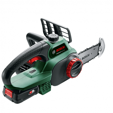 Akumuliatorinis grandininis pjūklas Bosch UniversalChain 18, 18 V, 1x2,5 Ah Akumuliatorinis grandininis pjūklas Bosch UniversalChain 18, 18 V, 1x2,5 Ah