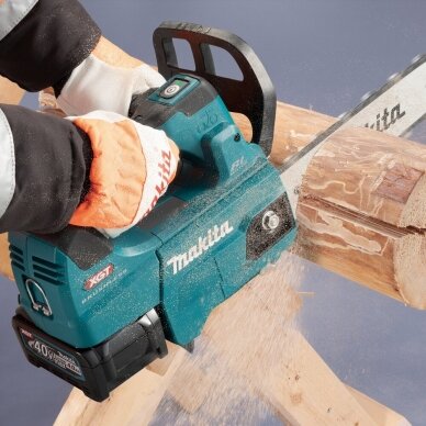 Akumuliatorinis grandininis pjūklas Makita UC003GZ, 40 V, (be akum. ir krov.) 6