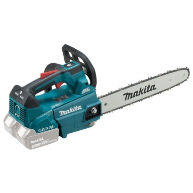 Akumuliatorinis grandininis pjūklas Makita DUC356PT2, 2x5,0 Ah akum.35 cm 1