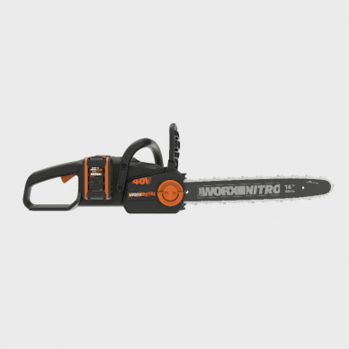 Akumuliatorinis grandininis pjūklas Worx WG385E, 2 x 20 V, 4,0 Ah 3 Akumuliatorinis grandininis pjūklas Worx WG385E, 2 x 20 V, 4,0 Ah 3