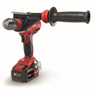 Akumuliatorinis gręžtuvas FLEX DD 4G 18,0-EC/5,0 SET 4 Akumuliatorinis gręžtuvas FLEX DD 4G 18,0-EC/5,0 SET 4
