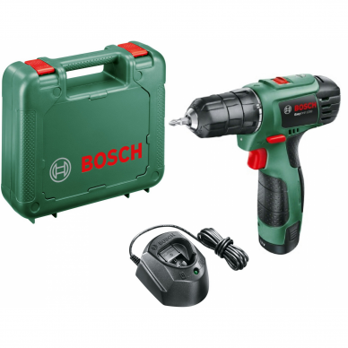 Akumuliatorinis gręžtuvas-suktuvas Bosch EasyDrill 1200, 12 V, 1,5 Ah Akumuliatorinis gręžtuvas-suktuvas Bosch EasyDrill 1200, 12 V, 1,5 Ah