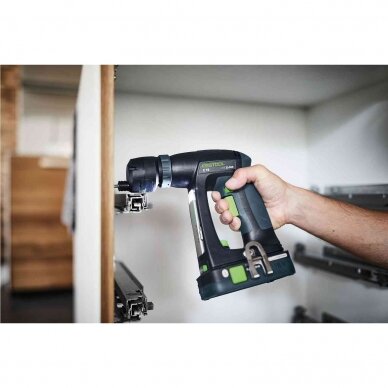 Akumuliatorinis gręžtuvas-suktuvas Festool C 18 HPC 4,0 I-Plus, 18 V, 2 x 4.0 Ah, (576435) 3 Akumuliatorinis gręžtuvas-suktuvas Festool C 18 HPC 4,0 I-Plus, 18 V, 2 x 4.0 Ah, (576435) 3