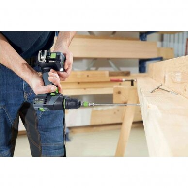 Akumuliatorinis gręžtuvas-suktuvas Festool TXS 12 2,5-Plus (576873) 3 Akumuliatorinis gręžtuvas-suktuvas Festool TXS 12 2,5-Plus (576873) 3