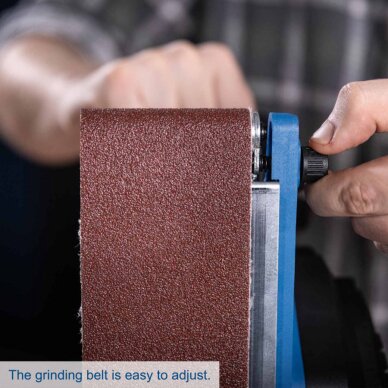 Akumuliatorinis juostinis šlifuoklis BC-BES533-X – SET S, Scheppach 6