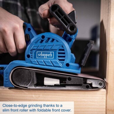 Akumuliatorinis juostinis šlifuoklis BC-BES533-X – SET S, Scheppach 8