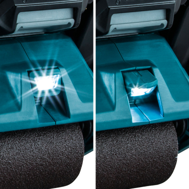 Akumuliatorinis XGT ® juostinis šlifuoklis Makita BS001GZ 40V, be akumuliatorių ir kroviklio 11 Akumuliatorinis XGT ® juostinis šlifuoklis Makita BS001GZ 40V, be akumuliatorių ir kroviklio 11