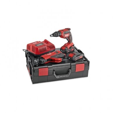 Akumuliatorinis juostinis suktuvas FLEX DW 45 18,0-EC M/2,5 Set Akumuliatorinis juostinis suktuvas FLEX DW 45 18,0-EC M/2,5 Set
