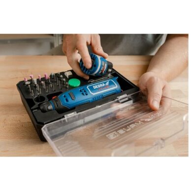 Akumuliatorinis mini šlifuoklis Dedra DED7310T10, 12V, 32 Nm 4