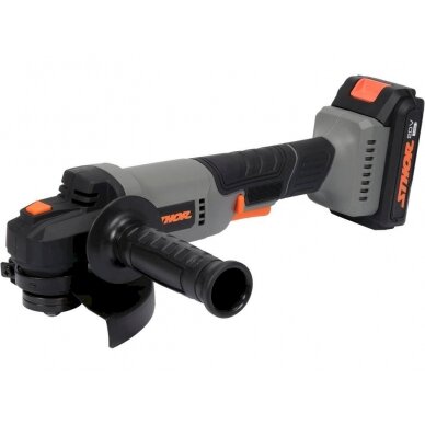 Akumuliatorinis kampinis šlifuoklis | 20V 125 mm (78091) Akumuliatorinis kampinis šlifuoklis | 20V 125 mm (78091)