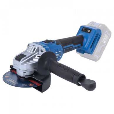 Akumuliatorinis kampinis šlifuoklis BC-AG125P-X, korpusas, Scheppach