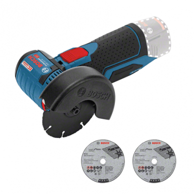 Akumuliatorinis kampinis šlifuoklis Bosch GWS 12V-76 V-EC solo CT Originali gamintojo garantija Professional Akumuliatorinis kampinis šlifuoklis Bosch GWS 12V-76 V-EC solo CT Originali gamintojo garantija Professional