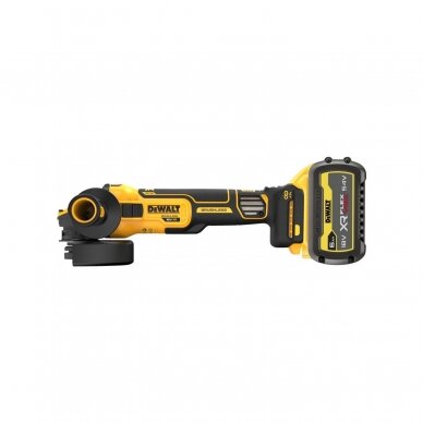 Akumuliatorinis kampinis šlifuoklis DeWalt DCG409VST1-QW, 18 V, 1x6.0 Ah 1 Akumuliatorinis kampinis šlifuoklis DeWalt DCG409VST1-QW, 18 V, 1x6.0 Ah 1