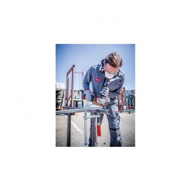 Akumuliatorinis kampinis šlifuoklis FLEX LBE 125 18.0-EC/5.0 Set 8 Akumuliatorinis kampinis šlifuoklis FLEX LBE 125 18.0-EC/5.0 Set 8