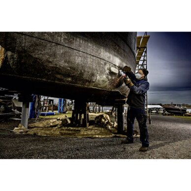 Akumuliatorinis kampinis šlifuoklis FLEX LBP-125-15 EC C 2 Akumuliatorinis kampinis šlifuoklis FLEX LBP-125-15 EC C 2