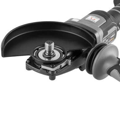 Akumuliatorinis kampinis šlifuoklis ProCraft AG125Cbb, 20 V, (be akum. ir krov.) 6 Akumuliatorinis kampinis šlifuoklis ProCraft AG125Cbb, 20 V, (be akum. ir krov.) 6