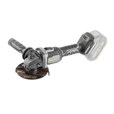 Akumuliatorinis kampinis šlifuoklis ProCraft AG125Bbb, 20 V, (be akum. ir krov.) 1 Akumuliatorinis kampinis šlifuoklis ProCraft AG125Bbb, 20 V, (be akum. ir krov.) 1